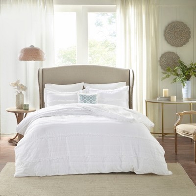 4Pcs Duvet Set, Cozy Bedding Set, Cotton Bed Comforter