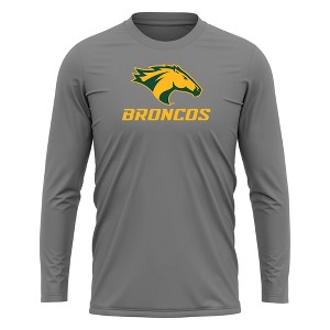 California State Polytechnic University-Pomona Adult Sport Long Sleeve Shirt Primary Logo, Black - 1 of 4