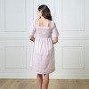 Hope & Henry Women's  Bell Sleeve Smocked Dress - 3 of 4