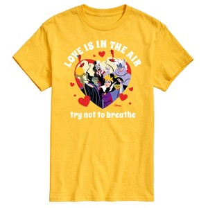 Men's - Disney Villains - Valentine's Day Short Sleeve Graphic T-Shirt - 1 of 4