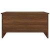 vidaXL Coffee Table Brown Oak Engineered Wood 31.5In X 21.9In X 16.3In - 4 of 4