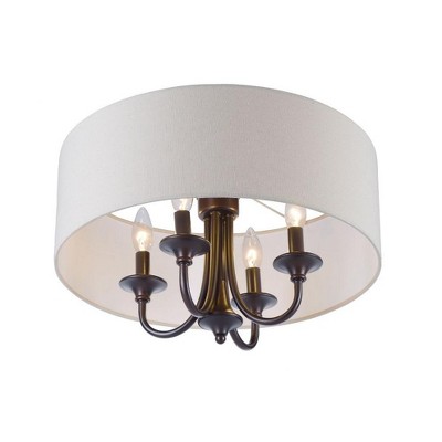 Maxim Lighting Bongo 4 - Light Semi-Flush Mount in  Oil Rubbed Bronze