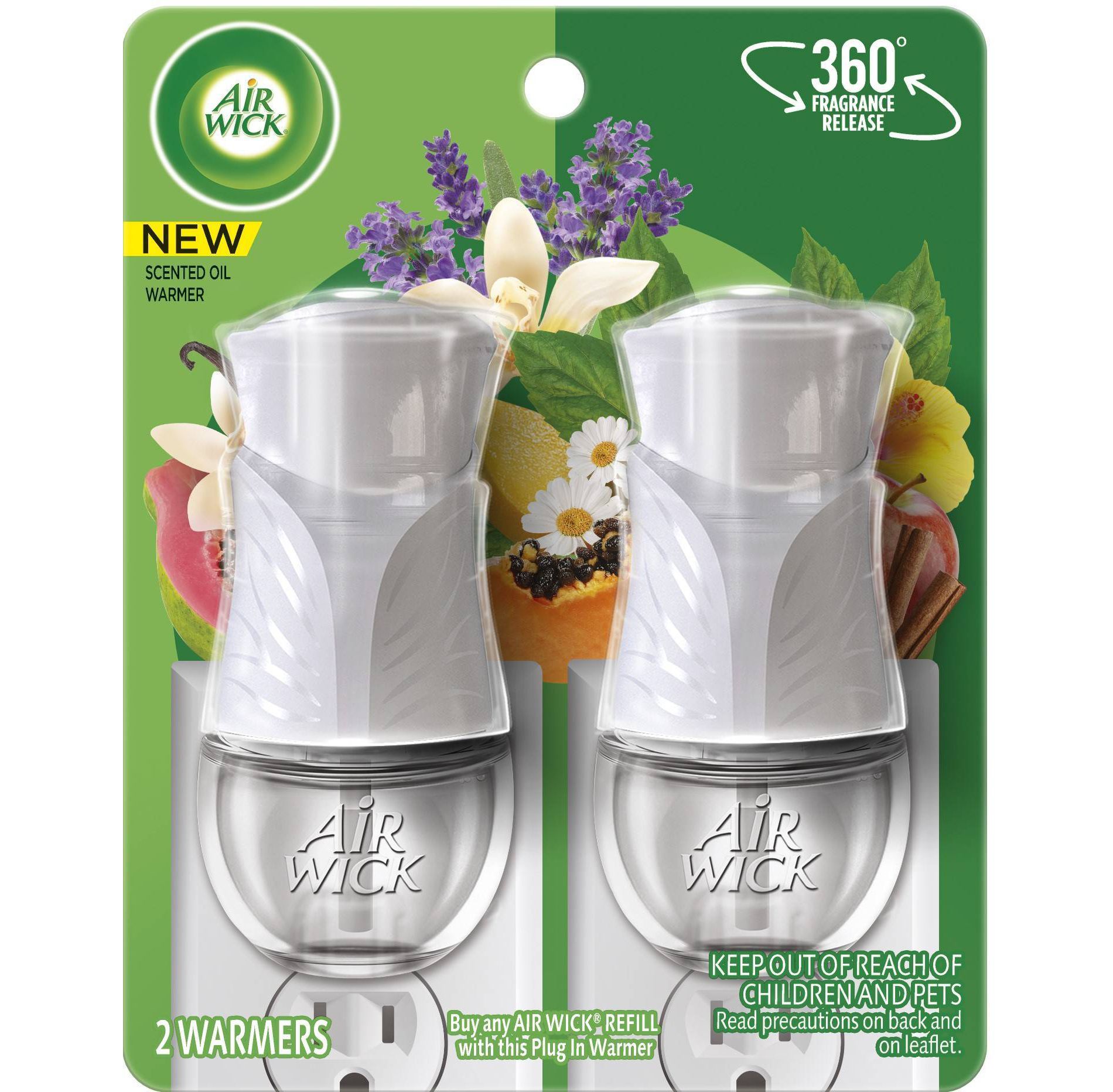 Air Wick Scented Oil Air Freshener - Warmer - 2pk
