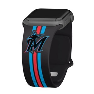 MLB Miami Marlins Wordmark HD Apple Watch Band - 1 of 4