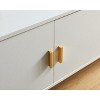 NicBex TV Stand Modern Media Console with 2 Open Shelves Entertainment Center with Metal Legs for Living Room, Bedroom - 4 of 4