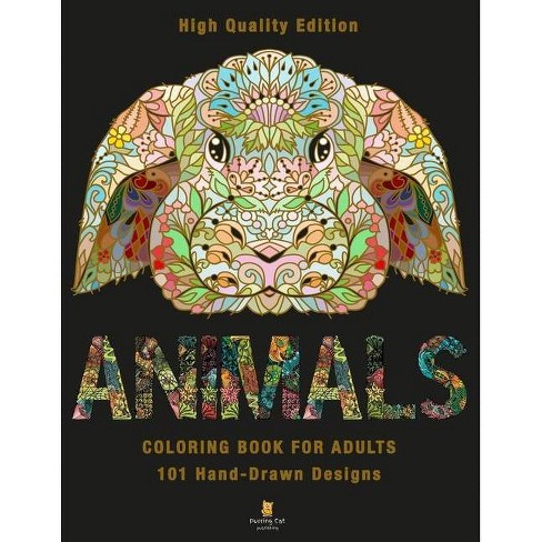 Download Animals Coloring Book For Adults Paperback Target