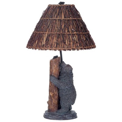 Cal Lighting 150W Resin Bear/Honey Bee Table Lp