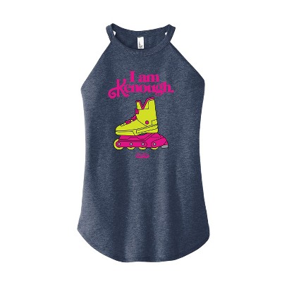 Women's - Barbie - I Am Kenough Rollerblades Graphic High Neck Tank