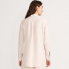 Lands' End Women's Linen Roll Sleeve Relaxed Tunic Top - 2 of 4