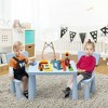 Costway Kids Table & 2 Chairs Set Toddler Activity Play Dining Study Desk  Baby Gift : Target