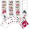 MasterPieces Officially Licensed NCAA Indiana Hoosiers Playing Cards - 54 Card Deck for Adults - 3 of 4