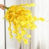 REGALWOVEN Home Wedding Party DIY Artificial Dancing Lady Orchids 36.2" 10 Pcs - 3 of 4