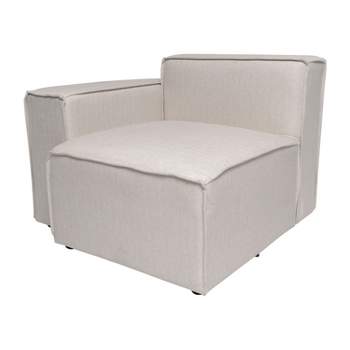 Flash Furniture Bridgetown Luxury Modular Sectional Sofa, Left Side with Arm Rest
