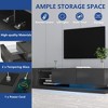 CAVINAS RGB LED TV Stand for 75" TVs, 70.8" Entertainment Center with Storage Cabinets,TV Console for Living Room,Bedroom,Home - 3 of 4