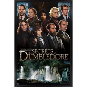Trends International Fantastic Beasts: The Secrets of Dumbledore - Group Framed Wall Poster Prints - 1 of 4