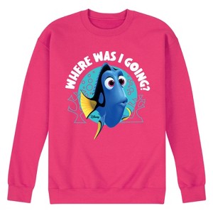 Men's - Disney - Where Was I Going Graphic Fleece Sweatshirt - 1 of 3