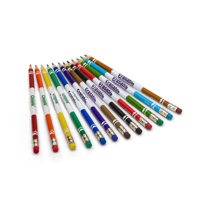 Crayola Erasable Colored Pencils 12ct, 3 of 5