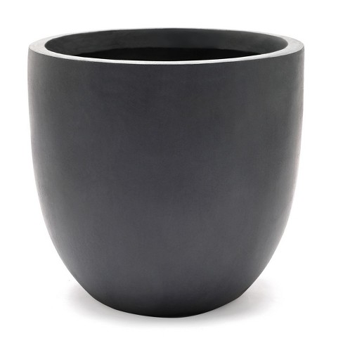 indoor planter black