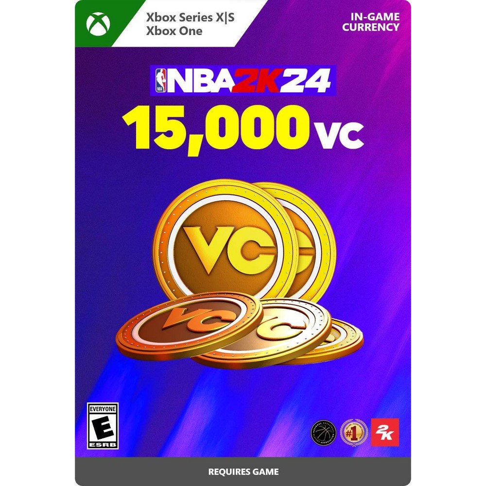 Photos - Console Accessory Microsoft NBA 2K24: 15,000 Virtual Currency - Xbox Series X|S/Xbox One  (Digital)