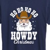 Women's - Instant Message - Santa Howdy Christmas Short Sleeve Graphic T-Shirt - 2 of 4