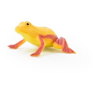 Panamanian golden frog, Poison Dart Fire Frog, Arrow Frog, Very Nice Plastic Design, Educational, , Realistic Figure, Toy, 1 1/2 Inches. CWG20 B47 - 1 of 4