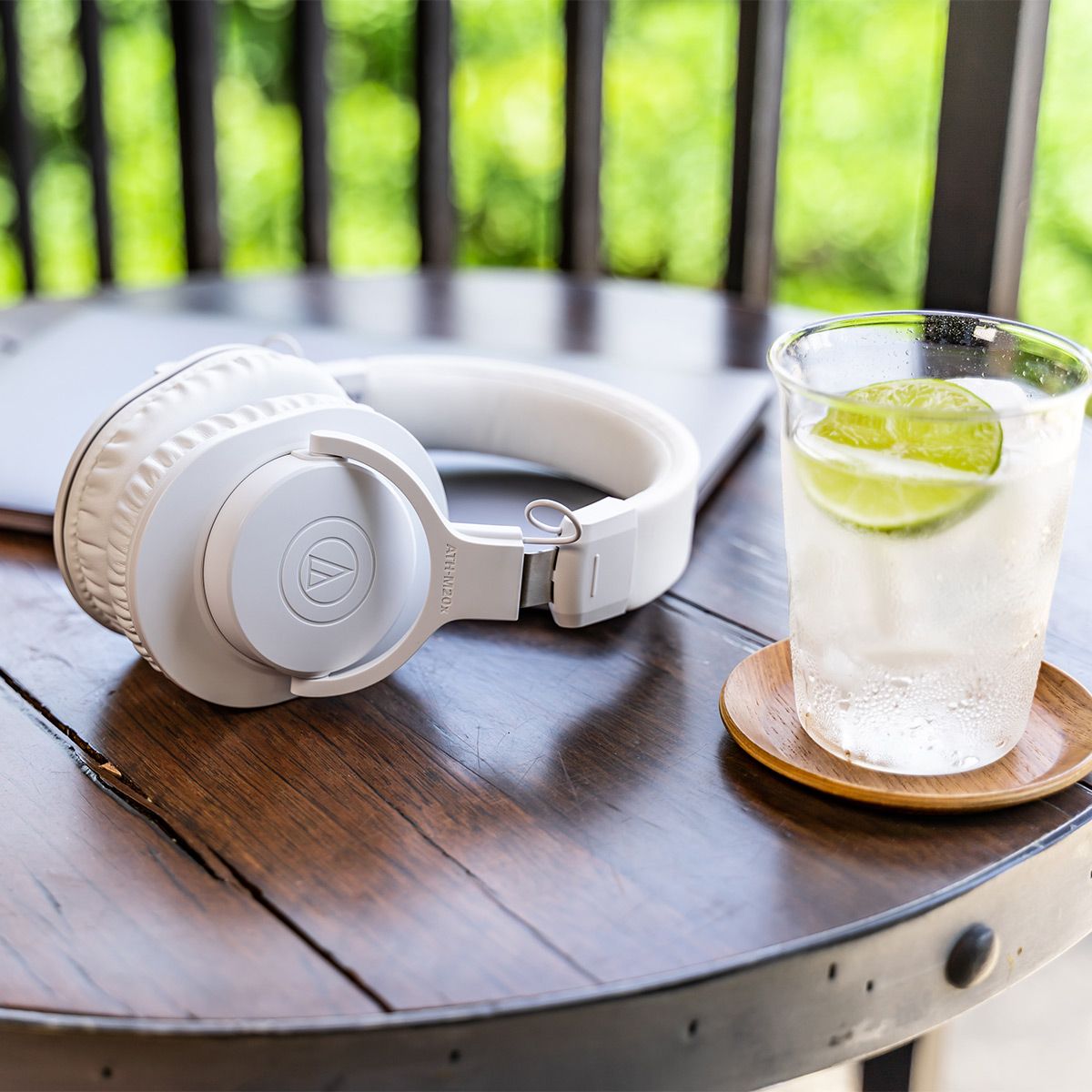 Audio-Technica ATH-M20xBT Wireless Over-Ear Headphones (White) - thumbnail 7