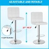 BestMassage Bar Stool  Set of 2 Kitchen Counter Stools for Kitchen Islands Home Bar - 4 of 4