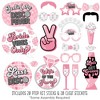 Big Dot of Happiness Last Disco - Bachelorette Party Photo Booth Props Kit - 20 Count - 2 of 4