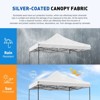 JIONJOY 10 x 10ft Waterproof Sun Shelter Canopy Tent Pop Up Canopy Tent Portable with Sand Bags - 3 of 4