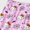 Toddler Girls' 2pc Hello Kitty Long Sleeve Halloween Viscose Snug Fit Pajama Set - Light Pink - 4 of 4