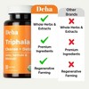 Deha Triphala Capsules for Digestive Support Gut Cleanse and Detox with Amla Haritaki Bibhitaki Vegan Non GMO Bloating Relief - 30 Count - 2 of 4