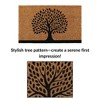 Evideco French Home Goods Sheltered Coir Doormat 30x18 Inch - 4 of 4