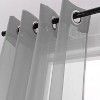 RT Designers Collection Cara Grommet Curtain Panel for Windows 54" x 84" Grey - 3 of 4