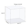 Unique Bargains Acrylic Assembly Dustproof Collectibles Showcase with lid - 2 of 3