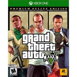Rockstar Games Grand Theft Auto V   Premium Online Edition  Xbox One - 1 of 4