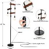 GDFStudio Chaugnar Industrial Dimmable Floor Lamp with 3 Lights - 3 of 4