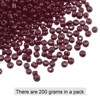 Unique Bargains Loose Craft DIY Earring Necklace Making Glass Round Beads 6000 Pcs - 3 of 4