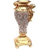 Gulches Ambrose Chrome Plated Crystal-Embellished Ceramic Vase - 3 of 4