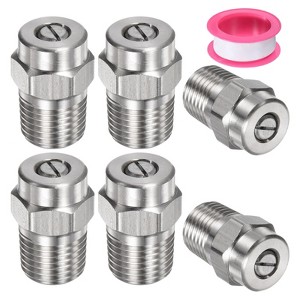 Unique Bargains Stainless Steel Durable Design Universal Surface Clean Tips 6 Pcs - 1 of 4