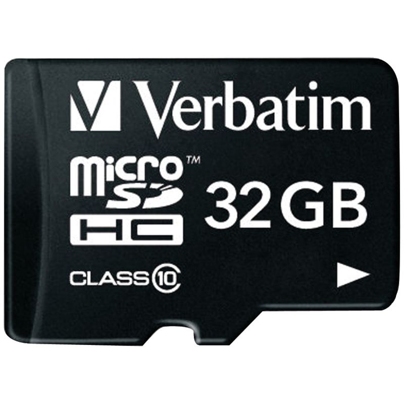 Verbatim® Classs 10 microSDHC™ Card with Adapter, 2 of 5