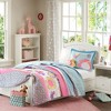 Gracie Mills Alara Springtime Reversible Quilt Set with Throw Pillow - 4 of 4