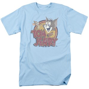 Men's Tom And Jerry Water Damaged T-Shirt - 1 of 4