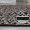 Area Rugs for Living Room Soft Faux Wool Modern Braided Print Rug Washable Rug Low Pile Non-Slip Carpet - 4 of 4