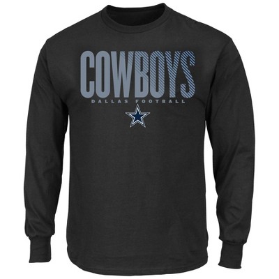 Nfl Dallas Cowboys Long Sleeve Core Big & Tall Fleece Hooded Sweatshirt :  Target