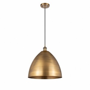 Metal Bristol - 1 Light Mini Pendant In Industrial Style-18.75 Inches Tall and 16 Inches Wide - 1 of 1