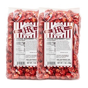 HR Poppin' Snacks 7 oz Rockin' Raspberry Popcorn - Pack of 2 - 1 of 4