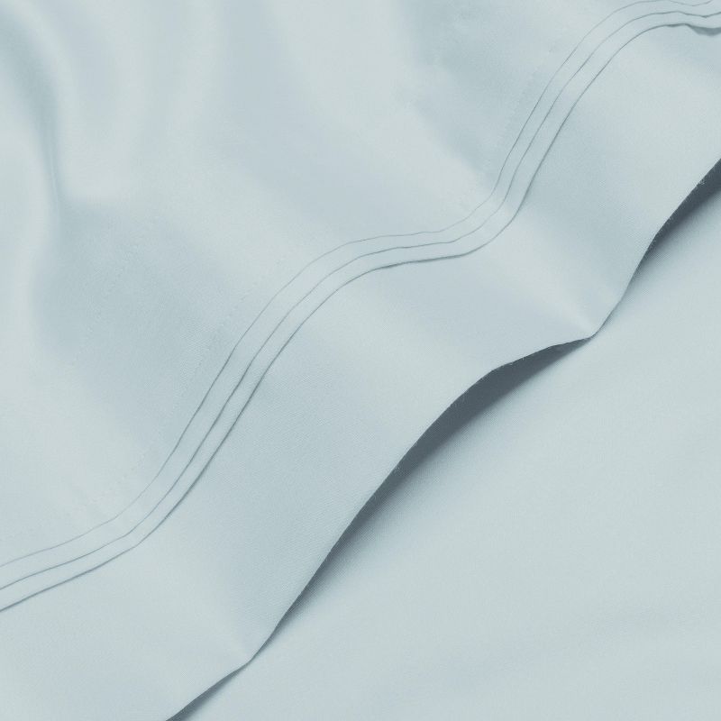 Luxury Cotton 1000 Thread Count Solid Extra Deep Pocket 4 Piece Bed Sheet Set by Blue Nile Mills, 3 of 6
