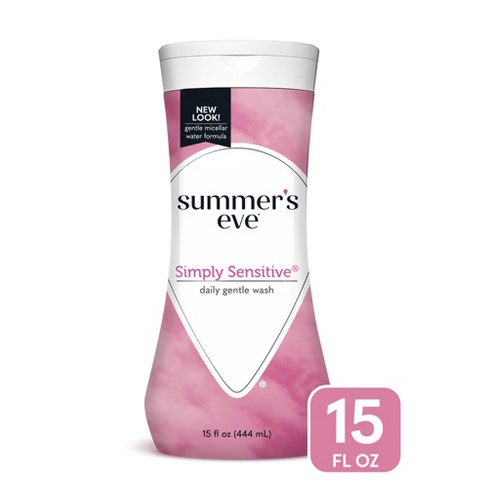 Summer's Eve Simply Sensitive Feminine Cleansing Wash - 15 Fl Oz