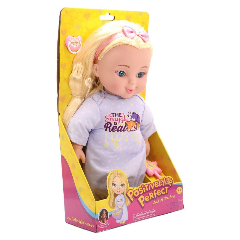Positively Perfect 14&#34; Kayla Toddler Doll - Blonde Hair/Blue Eyes, 5 of 8