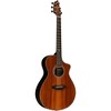 Breedlove Premier Redwood-Brazilian Rosewood Thinline Limited Edition Cutaway Concert Acoustic-Electric Guitar Natural - 3 of 4